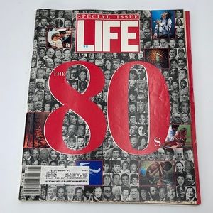 1989 LIFE SPECIAL ISSUE FALL THE 80's MAGAZINE, JACKSON , PRINCESS DIANA